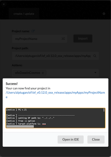 Open Project